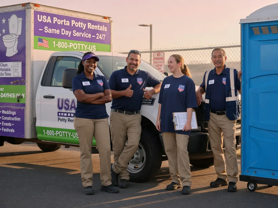 Porta Potty Rental company in Saint Clairsville, OH