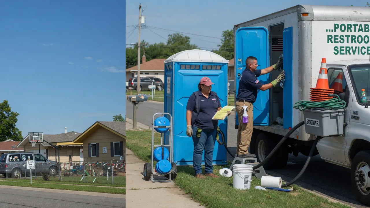 Portable Toilet Rental in Saint Clairsville, OH near me